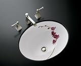 KOHLER K-14218-LY-0 Soliloquy Design on Caxton Undercounter Lavatory, White