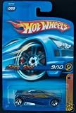 Mattel Hot Wheels 2005 1:64 Scale Track Aces Blue Sling Shot Die Cast Car #069