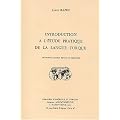 Introduction � l'�tude pratique de la langue turque