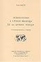 Introduction � l'�tude pratique de la langue turque