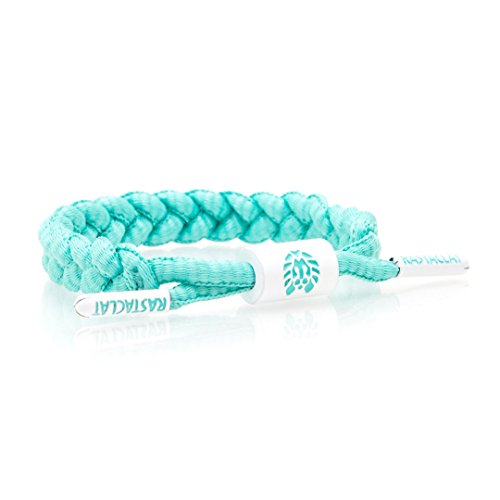 Rastaclat Miniclat Youth Girls Mini Aqua Teal Shoelace Bracelet