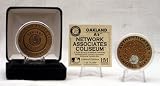 OAKLAND A`S NETWORK ASSOCIATES STADIUM AUTHENTICATED INFIELD DIRT COIN
