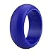 (Price/10 Pcs) GOGO Premium Man's Silicone Wedding Rings - 9 mm Wide(3 mm Thick) Flexible Wedding Bands - Great for Sports or Outdoors