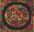 Cotton Handloom Celtic Print Tapestry, Single-ss108-01