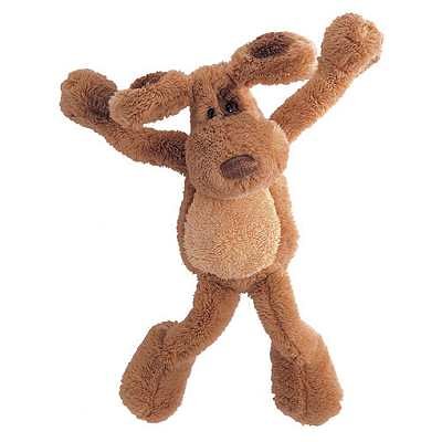 Childrens Toyshop  Toys : Bowser the Dog, 20cm Plush with Magnetic Arms, Legs and Body