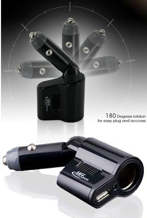 MEElectronics C112BK Universal USB/DC Car Charger for iPhone, iPod, PSP and Dsi