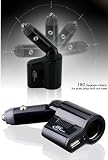 MEElectronics C112BK Universal USB/DC Car Charger for iPhone, iPod, PSP and Dsi