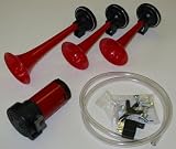 Hella Triple-Tone Air Horn Kit with Melodical Sound