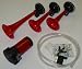 Hella Triple-Tone Air Horn Kit with Melodical Sound