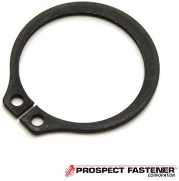 Rotor Clip DSH-34ST PD 34 mm Din471 External Retaining Ring Carbon Steel Black Phosphate, Pack - 10 Pieces