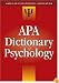 The APA Dictionary of Psychology