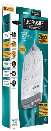 Belkin Components F9M923-08 9-Outlet Maximum SurgeMaster
