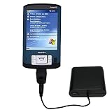 Emergency AA Battery Charge Extender for the Toshiba e805 - Gomadic Brand w/ TipExchange Technology
