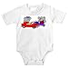 Onesie with elephant, wash, clothing, car