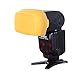 Movo Photo Neutral/Gold/Green Flash Diffuser Set for the Nikon SB-900 & SB-910 Speedlight Flashes