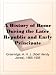 A History of Rome During the Later Republic and Early Principate