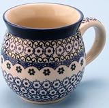 Polish Pottery 16 oz. Gentlemen's Bubble Mug
