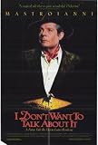I Don't Want To Talk About It Poster Movie 11x17 Marcello Mastroianni Luisina Brando