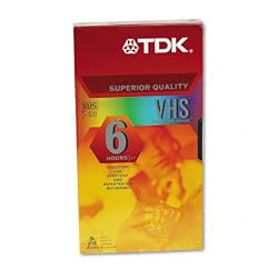 TDK T-120 VHS Revue Premium Quality Blank VHS Tape - 6 Hour