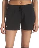 Russell Athletic Women's Motion Stretch 3 Short, Black, Large