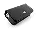 Tuff-Luv Leather case cover for (Accu-Chek Softclix Compact Plus) - Black