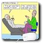 Rich Diesslins Famous People Places Books Cartoons - JRR Tolkien in Therapy - Mouse Pads