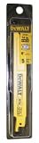 DEWALT DW4808 6-Inch 14 TPI Straight Back Bi-Metal Reciprocating Saw Blade, Heavy Gauge Metal (5-Pack)