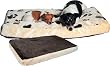 TRIXIE 37594 Kissen Gino, 9065 cm, beige mit Pfoten