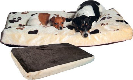 TRIXIE 37595 Kissen "Gino", 12075 cm, beige mit Pfoten