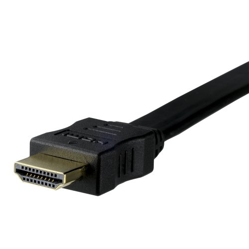 Cover image : PLANEX HDMIフラットケーブル2m(ブラック) PL-HDMI02FB