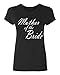 P&B Mother of The Bride Women's T-Shirt, XL, Black