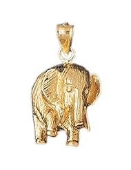 CleverEves 14K Gold Pendant Elephant 4.9 - Gram(s)
