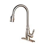 Rozin 糸ひき 洗面所 台所用 蛇口 混合水栓 キッチン用 じゃぐち プルアウトスプレーノズルを装備