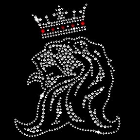 Buy Toddler Hoody (Hooded Sweatshirt) : Lion with Crown – Rhinestones