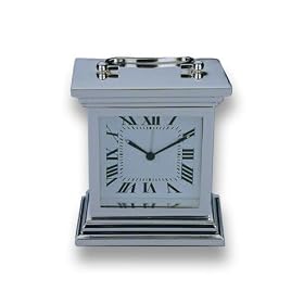 Click here to buy Waterford Fine Silver Classic Carraige Clock.