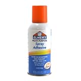 Elmer's Multi-Purpose Spray Adhesive, 4 Ounces, Clear (E452)