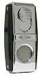Blazer Chief II Cigar Lighter with Snap-In Cigar Cutter - Black