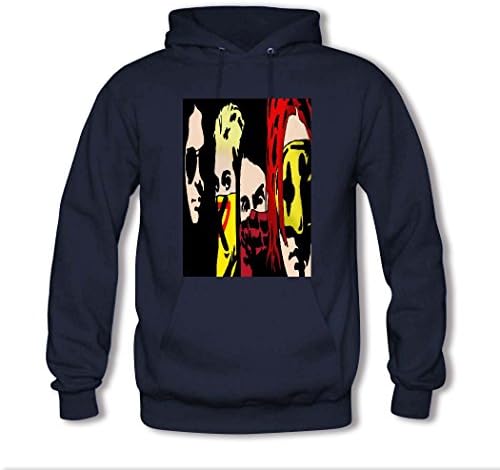 Youcshi Men's Ultimate Heavyweight Cotton my chemical romance Hoodies Medium Dark Blue