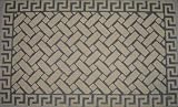 Huffco Crumb Rubber Greek Key Entrance Mat (TGK6BE)