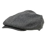 New Wool Blend Ivy Cap-Charcoal