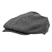 New Wool Blend Ivy Cap-Charcoal