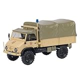 Schuco 450338400 - Mercedes Benz Unimog 404S, Rotes Kreuz Alzey, Limited Edition 1.000 St&uuml;ck,  Sammlermodell, 1:43
