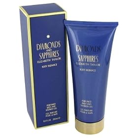 DIAMONDS & SAPHIRES by Elizabeth Taylor Shower Gel 6.8 oz for Women