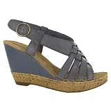 Hush Puppies Amour Quarter Strap Denim Womens Sandals