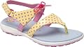Infant Girls' Stride Rite Suzi (8 M Infant in Daffodil/Pink Polka Dot Patent)