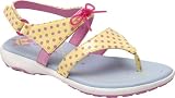 Infant Girls' Stride Rite Suzi (8 M Infant in Daffodil/Pink Polka Dot Patent)
