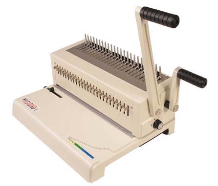 Akiles 14 MegaBind 1 Plastic Binding Combs Punching and Binding Machine