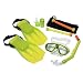 Aqua 4-piece Child Dive Set with Carry Bag(Colors May Vary)