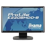 iiyama 21.5インチワイド液晶ディスプレイ 1920×1080(フルHD1080P)対応 2系統入力装備 マーベルブラック PLE2208HDD-B1