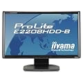 iiyama 21.5�C���`���C�h�t���f�B�X�v���C 1920�~1080(�t��HD1080P)�Ή� 2�n�����͑��� �}�[�x���u���b�N PLE2208HDD-B1